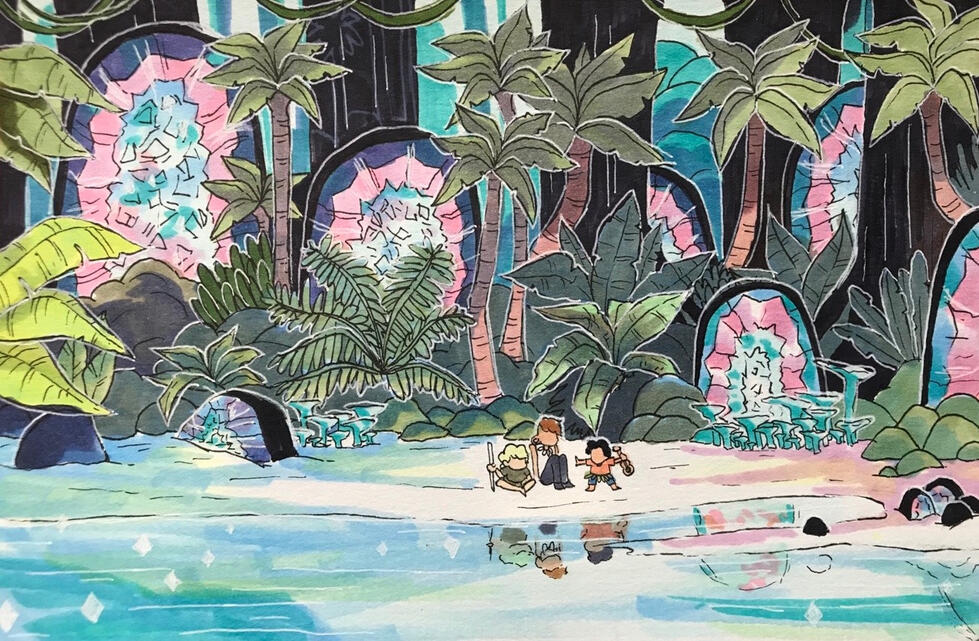 Steven Universe in Copic